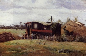  vago - el carro bohemio 1862 Camille Pissarro